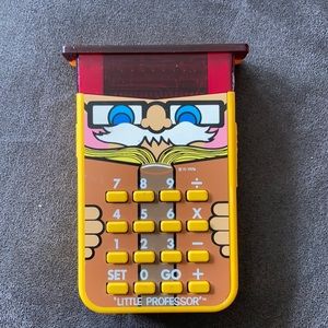 80’s “Little Professor” Vintage Calculator